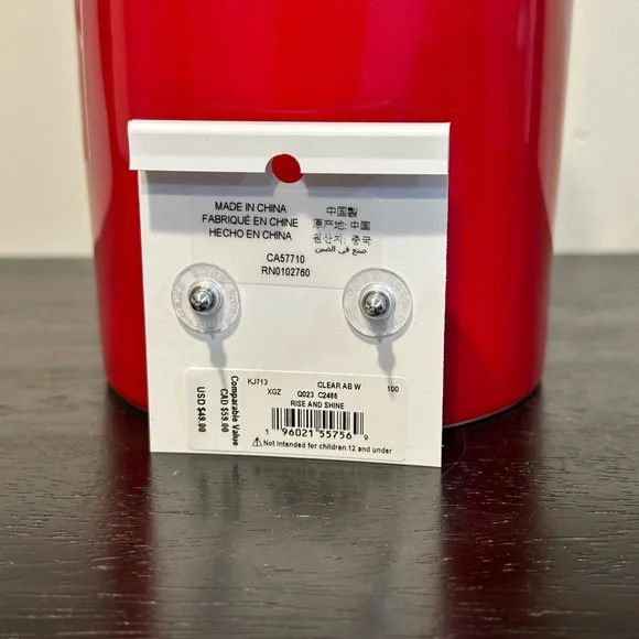 Kate Spade Rise and Shine Studs - Picture 4 of 4